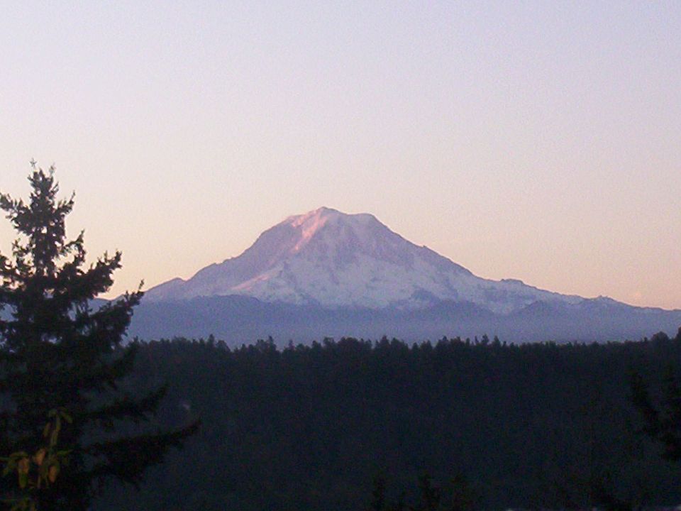 Unobstructed Mt. Rainier View
