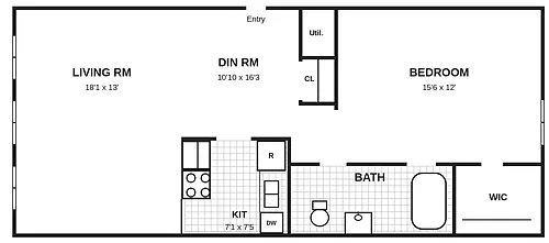 Floor plan A01