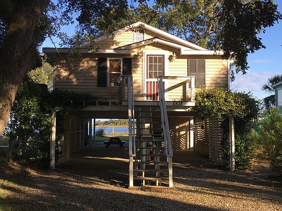 front of the cottage