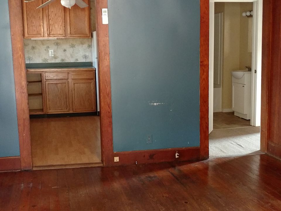 living room into kitchen
