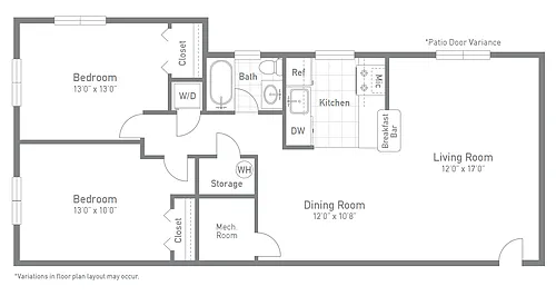 Floor plan The Lawson