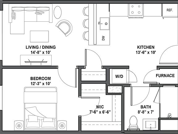 3rd image of 3605 N Ravenswood Ave #208