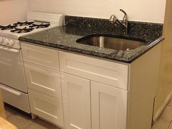 kitchen, with kitchen cabinets