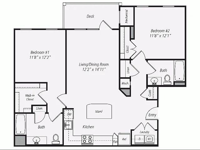 Floor plan B3