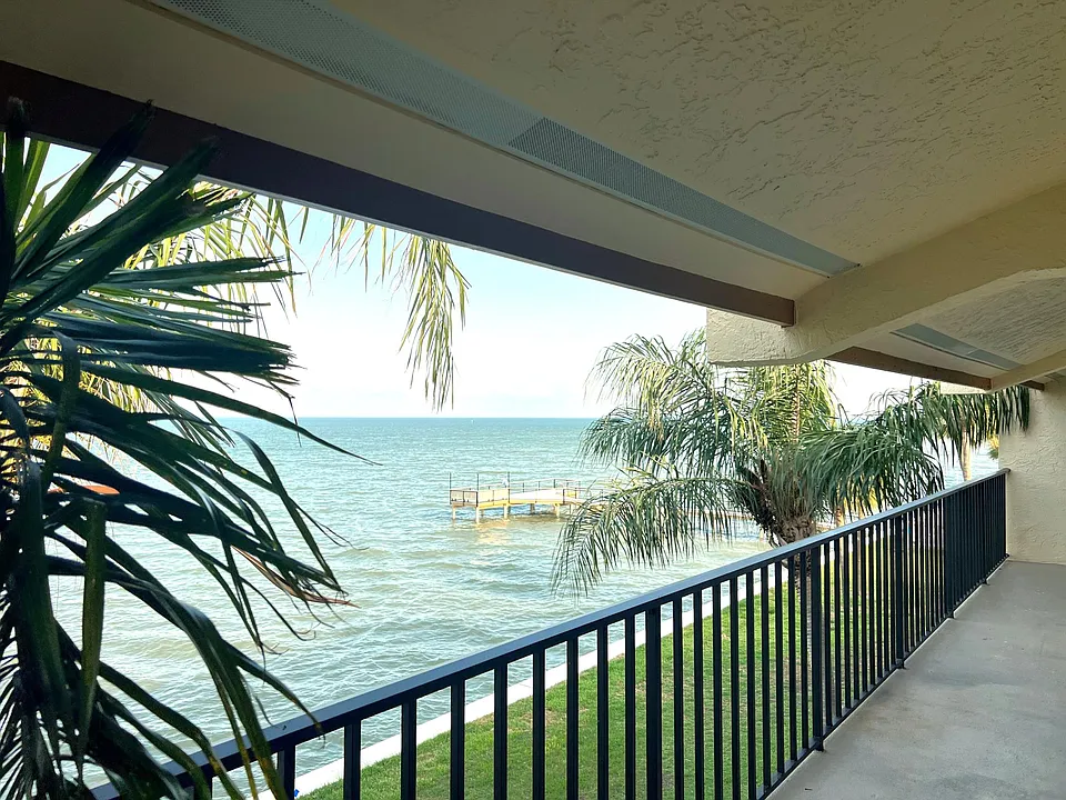 Tampa Bay view from balcony (looking south)
