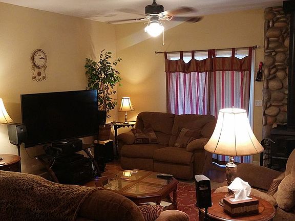 Living Room w/ Wood Stove