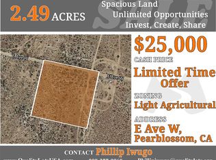 0 E Ave W #3, Pearblossom, CA 93553