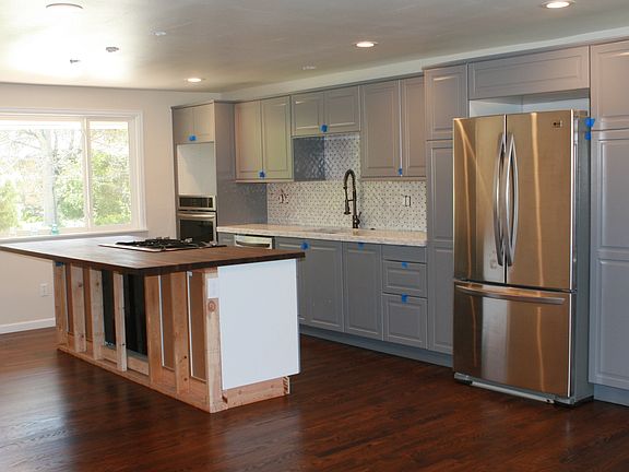 Completely remodeled kitchen