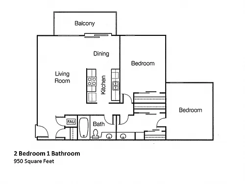 Floor plan B1