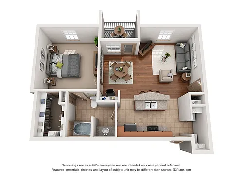 Floor plan The Benjamin