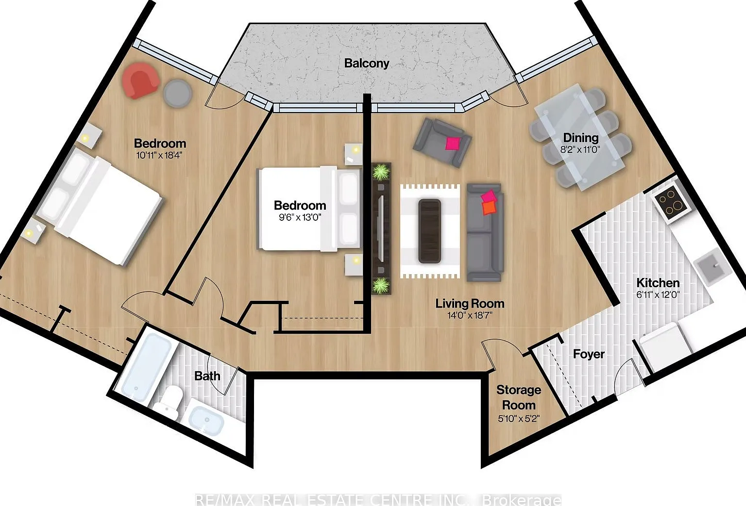 2 bed, $2,325 — Photo 2