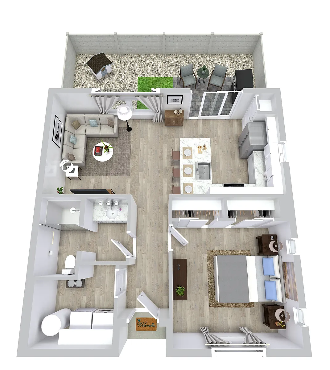 Floor plan The Alcove