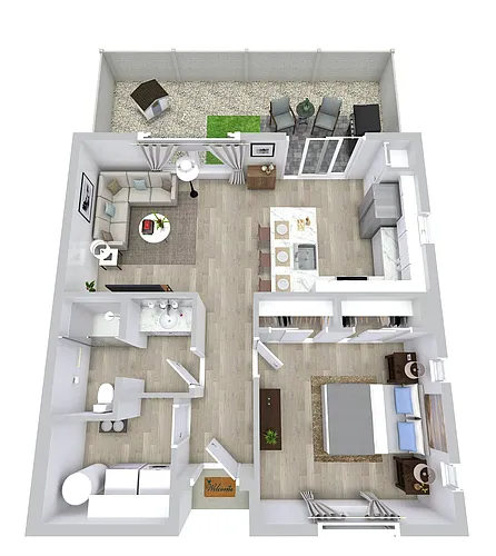 Floor plan The Alcove