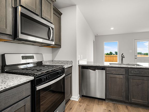 The kitchen is chef-ready.