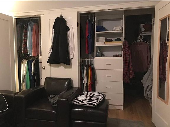 Lots of closet space