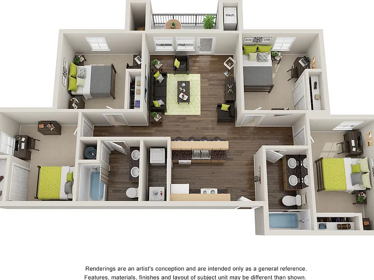 The Club at Chandler - Student Housing Priced per Bed — Photo 19