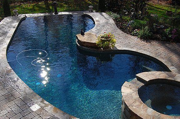 Pool View from Upper Deck