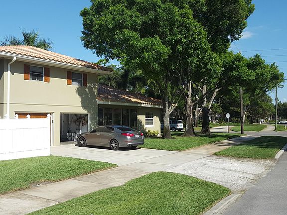 Driveway attached garage