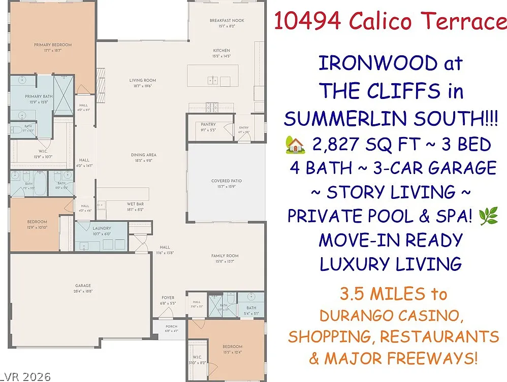3 bed, 3.5 bath, 2827 sqft, $8,000 — Photo 4
