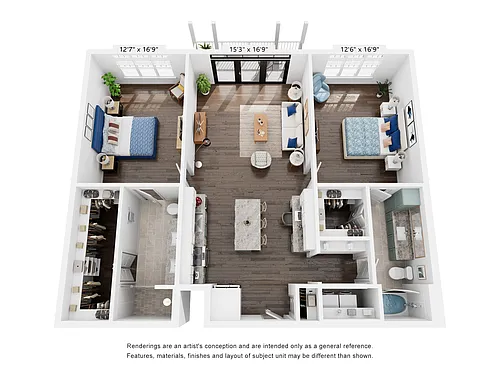 Floor plan Palm