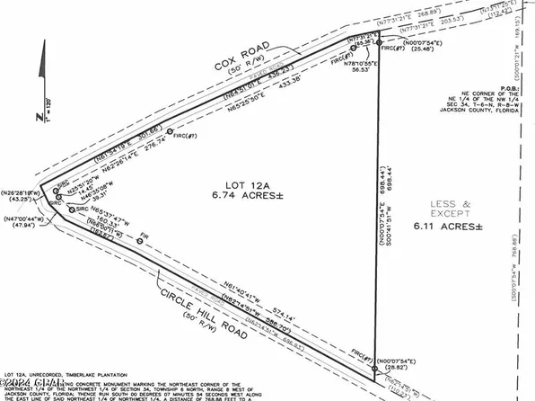 6871 Cox Rd, Bascom, FL 32423
