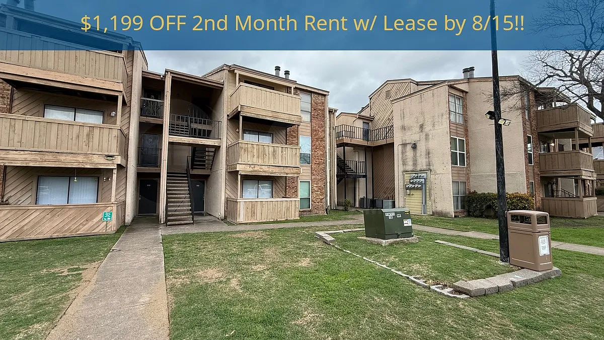 2 bed, 1.0 bath, 843 sqft, $1,099 — Photo 1