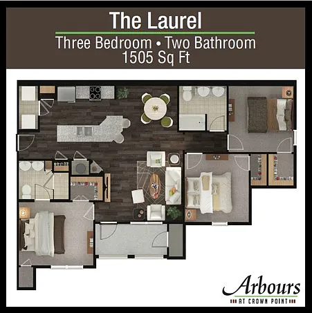 Arbours at Crown Point — Photo 24