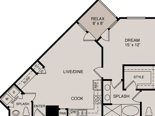 Floor plan A2 1-15