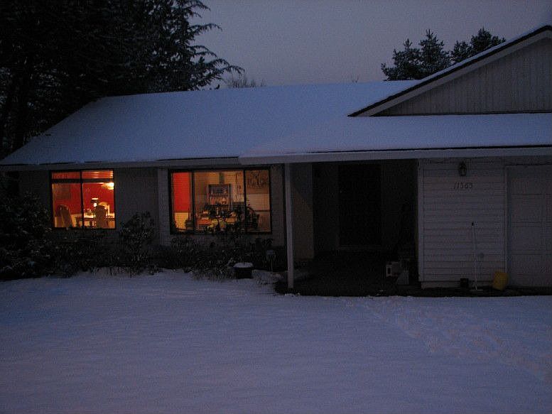 Rare snow in 2006