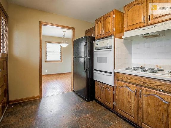 Kitchen with access to back patio