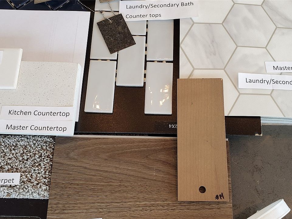Interior color selections. >