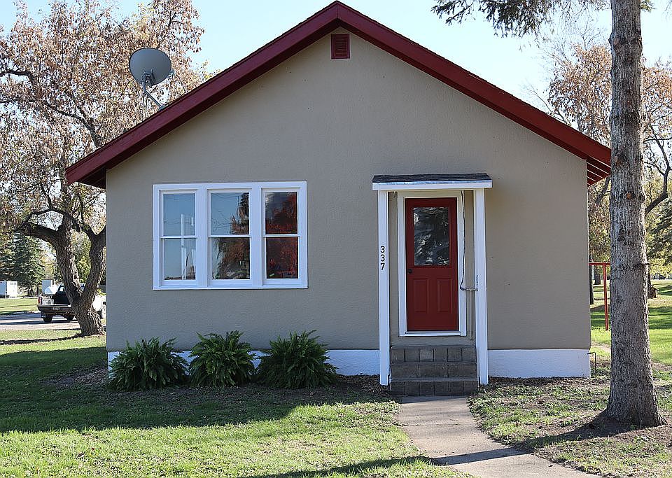 front door facing north