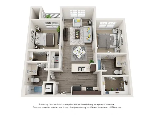 Floor plan B1
