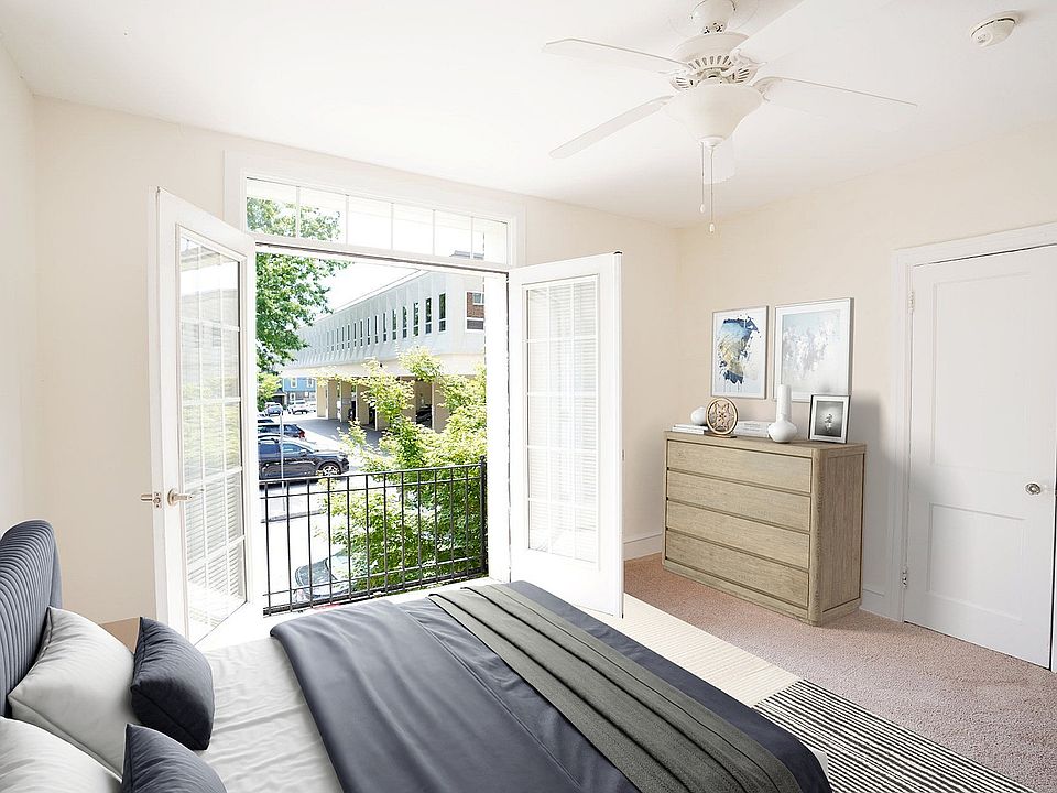 Bedroom with French Doors