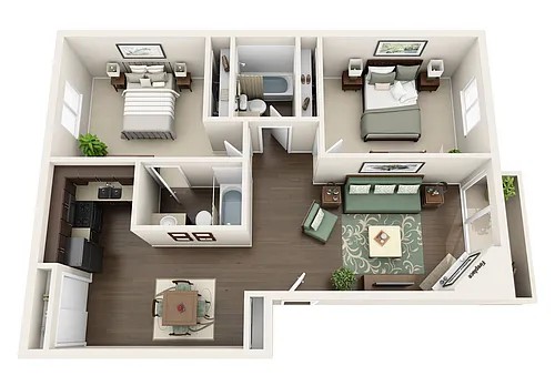 Floor plan B4-1
