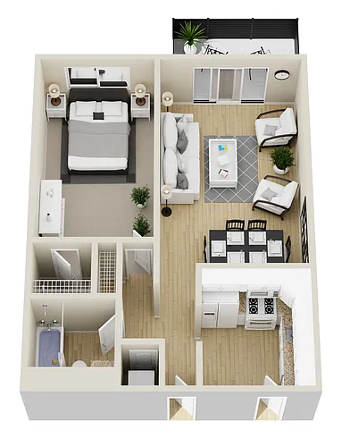 Floor plan Sunrise