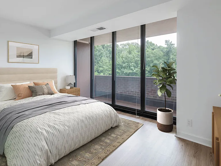 Bedroom with Hard Surface Flooring