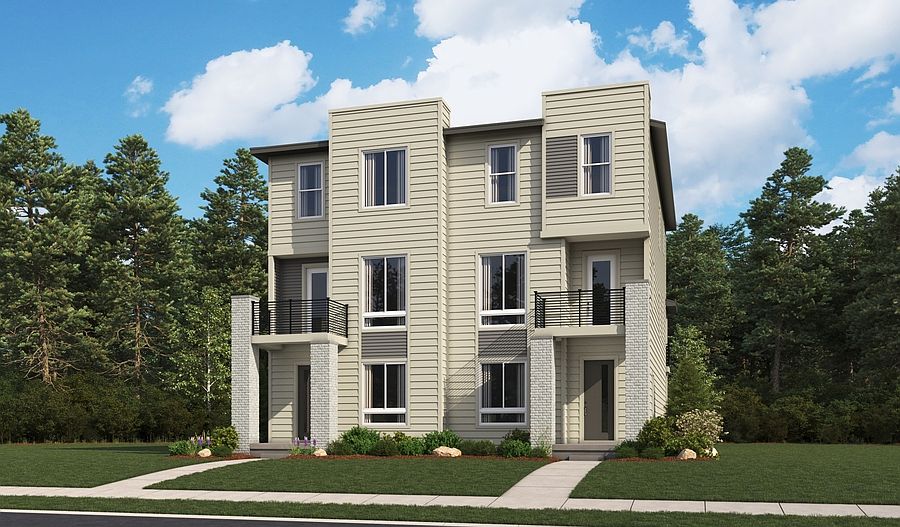 Brooklyn 1 and Brooklyn 2 Full Unit Elevation A