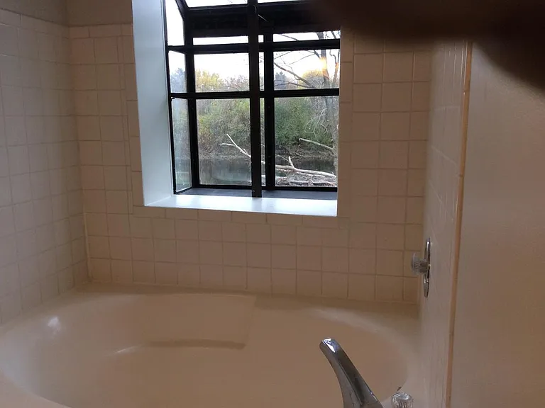 View of River from Shower