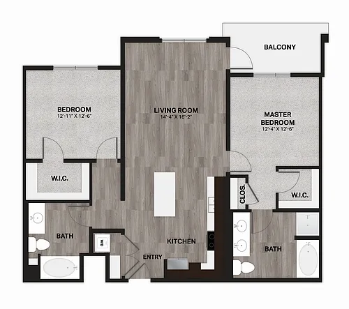 Floor plan B2a