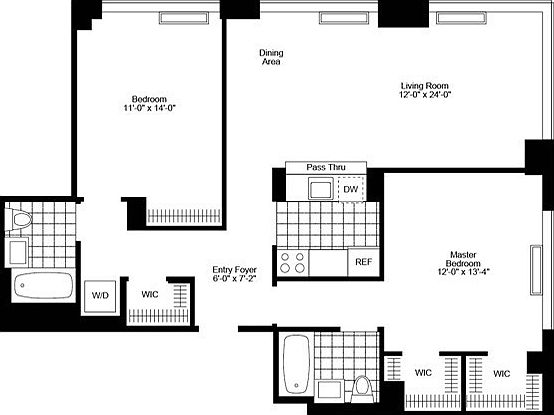 3rd image of 180 W 20th St APT 16B