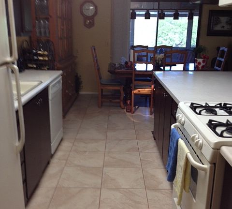 New Kitchen Floor
