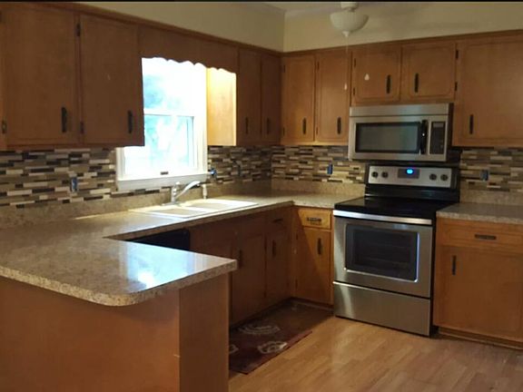 Tiled kitchen