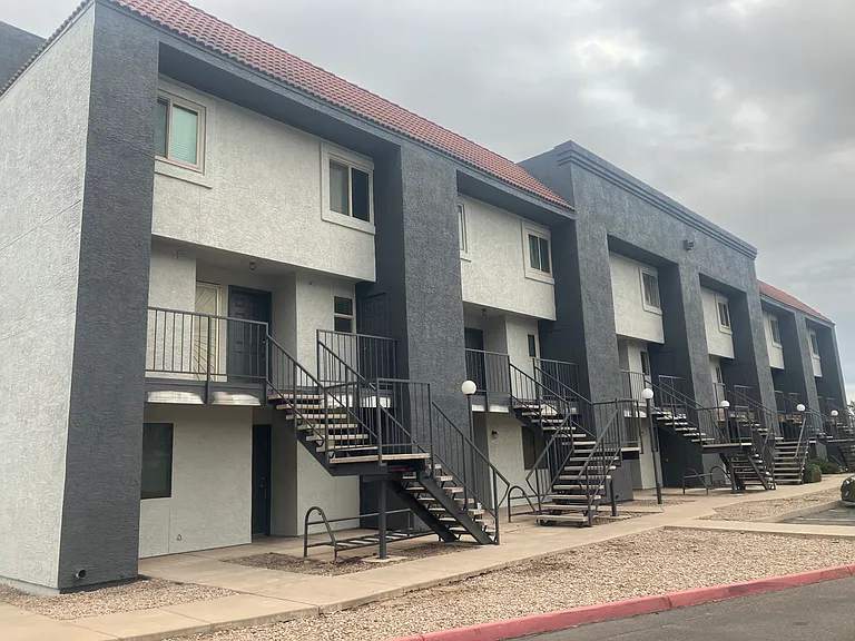 View of front of unit