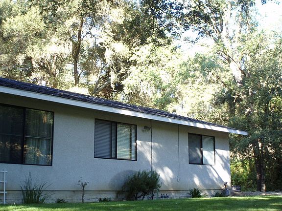View from yard patio