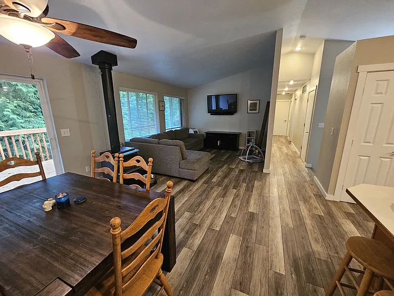 Newer LVP flooring throughout home, freshly painted interior.