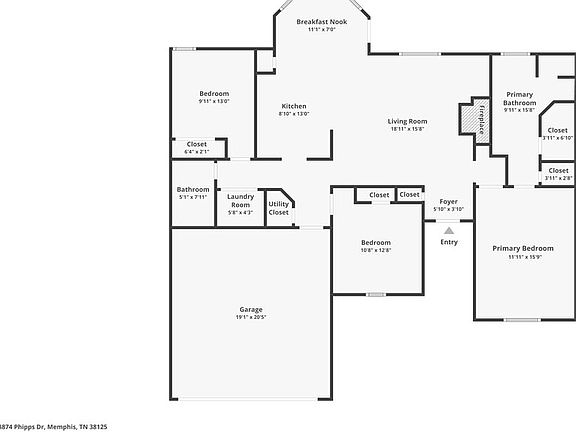 2nd image of 4874 Phipps Dr
