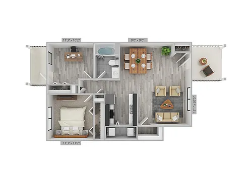 Floor plan A4