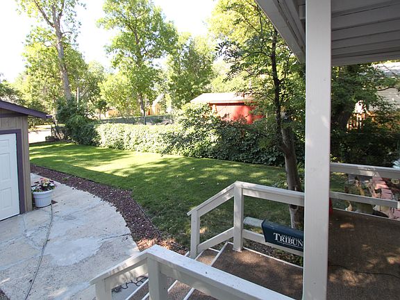 Front yard from porch