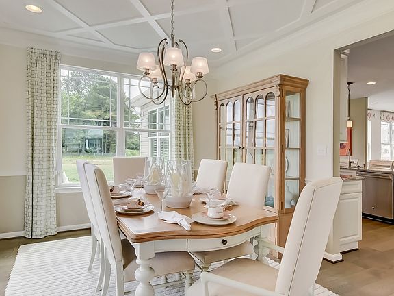 Elegant dining room